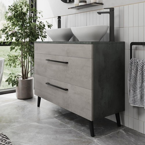 Bathroom vanity unit - unit, double