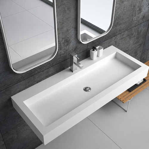 Wall hung bathroom basin sink - wall,