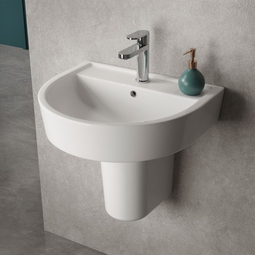 520mm basin semi - &, 1