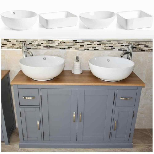 Bathroom vanity unit grey - bathroom,