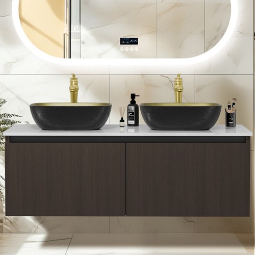 Wall mounted floating bathroom - mounted,