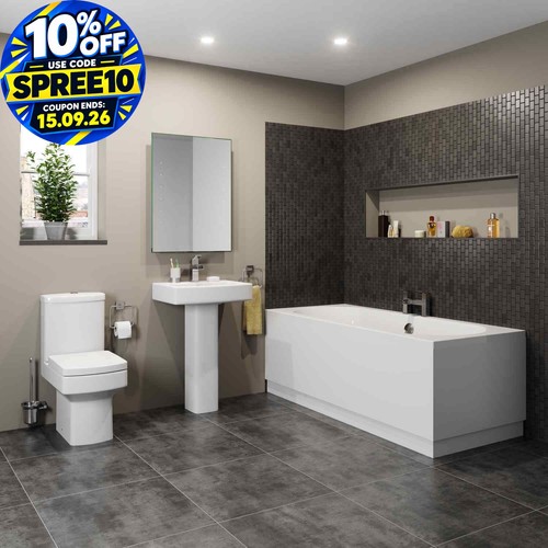 Modern bathroom suite - modern,