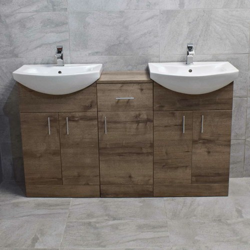 1450mm double vanity - vanity, basin