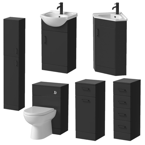 Bathroom vanity toilet - vanity, storage