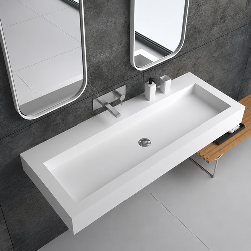Wall hung bathroom basin sink - hung,