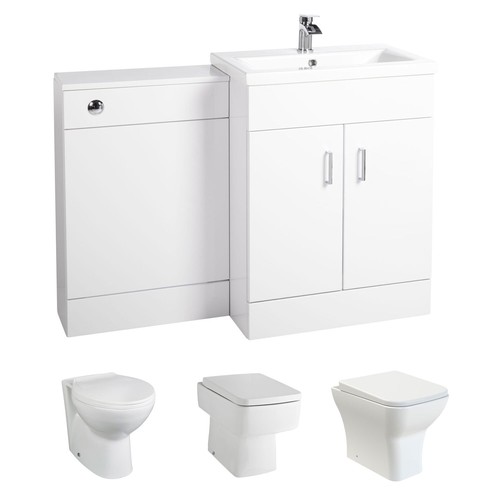 1100mm bathroom combination - 1100mm,